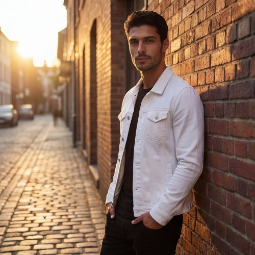 Heren denim jacket