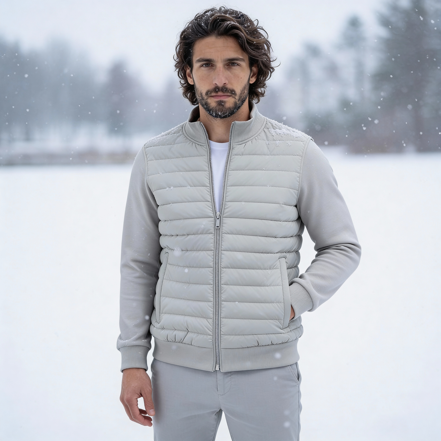 Heren puffer jas